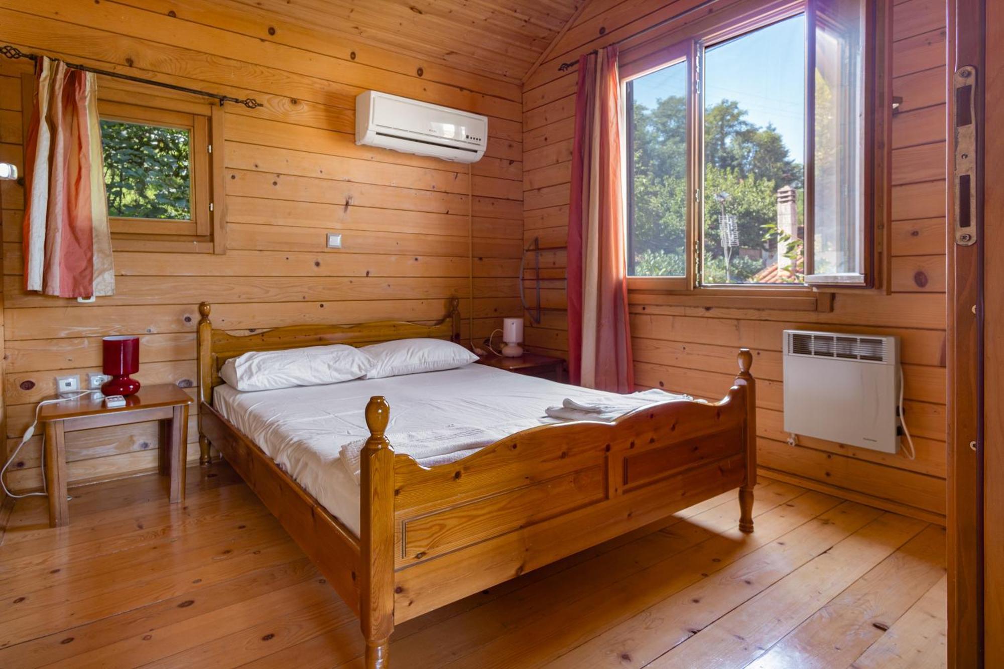 Zeus-Village Οικισμός Φινλανδικών Chalet Με Πισίνες & Γυμναστήριο Mólosz Kültér fotó