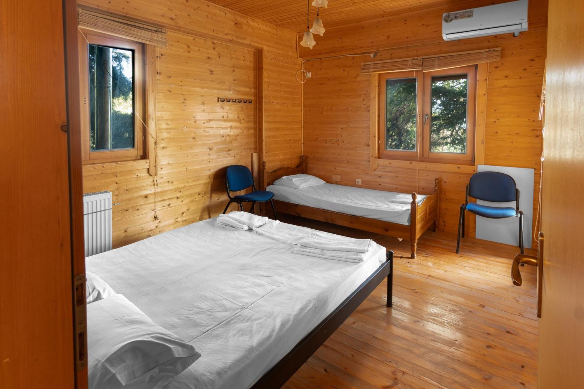 Zeus-Village Οικισμός Φινλανδικών Chalet Με Πισίνες & Γυμναστήριο Mólosz Kültér fotó