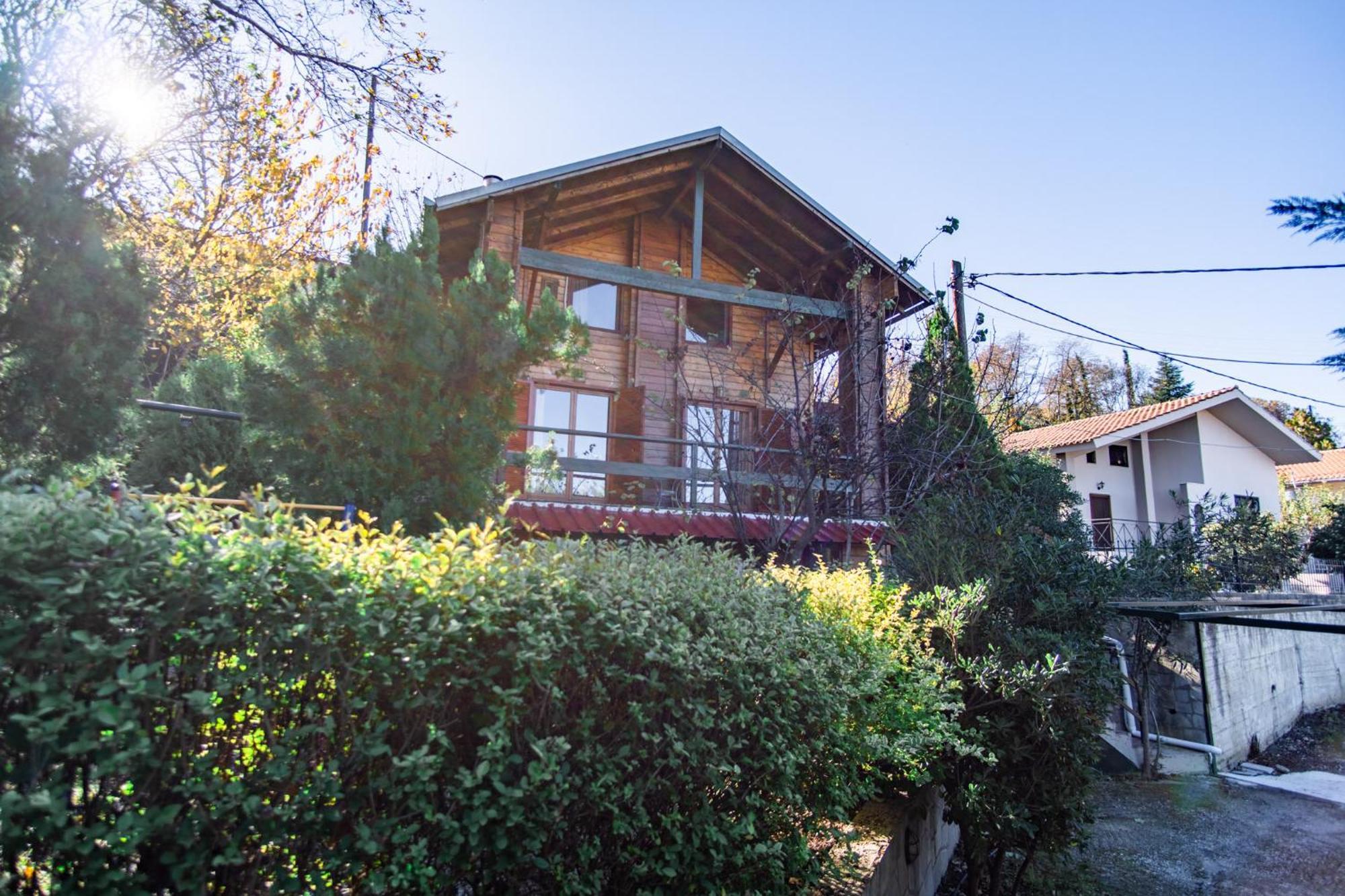 Zeus-Village Οικισμός Φινλανδικών Chalet Με Πισίνες & Γυμναστήριο Mólosz Kültér fotó