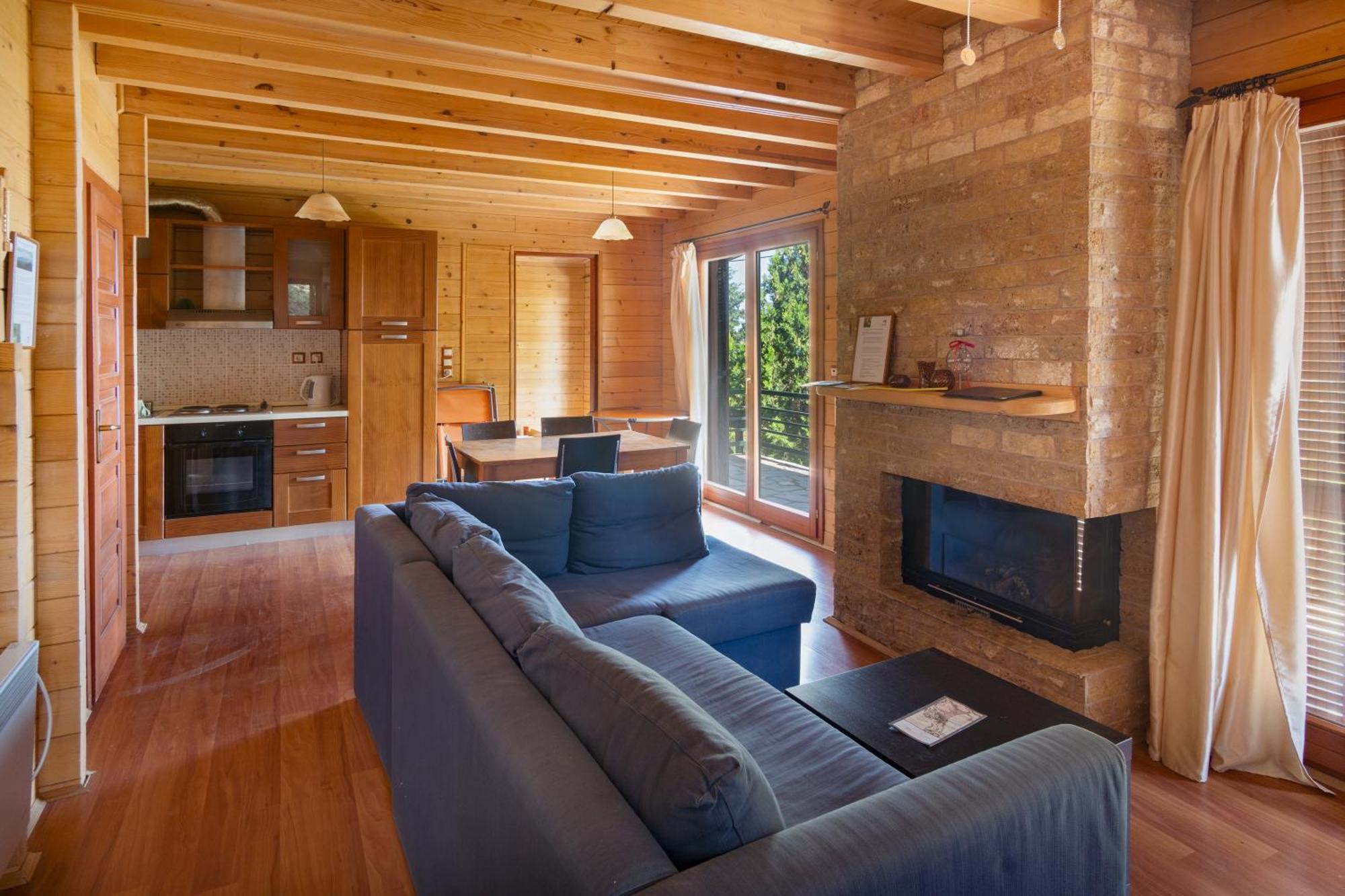 Zeus-Village Οικισμός Φινλανδικών Chalet Με Πισίνες & Γυμναστήριο Mólosz Kültér fotó