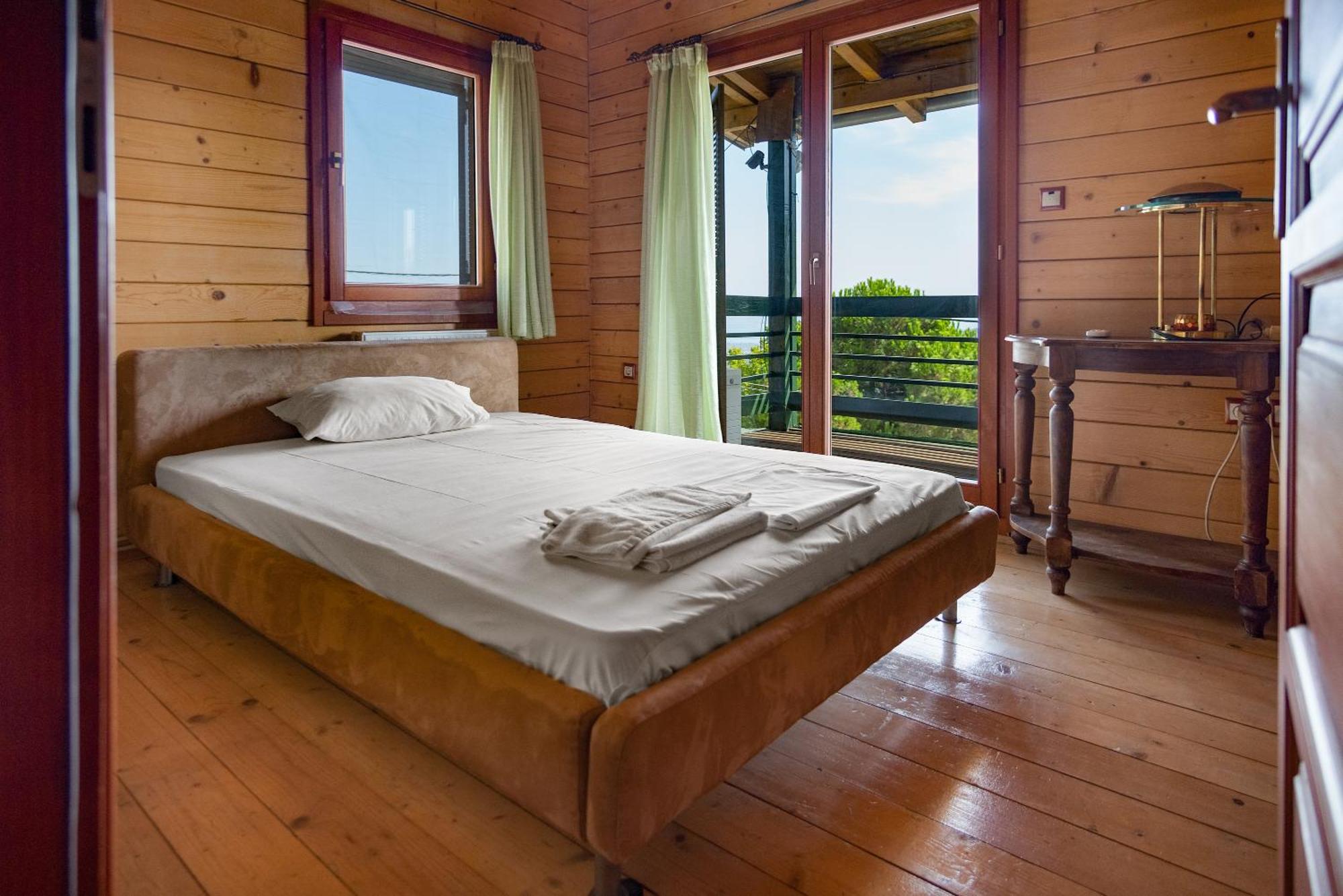 Zeus-Village Οικισμός Φινλανδικών Chalet Με Πισίνες & Γυμναστήριο Mólosz Kültér fotó