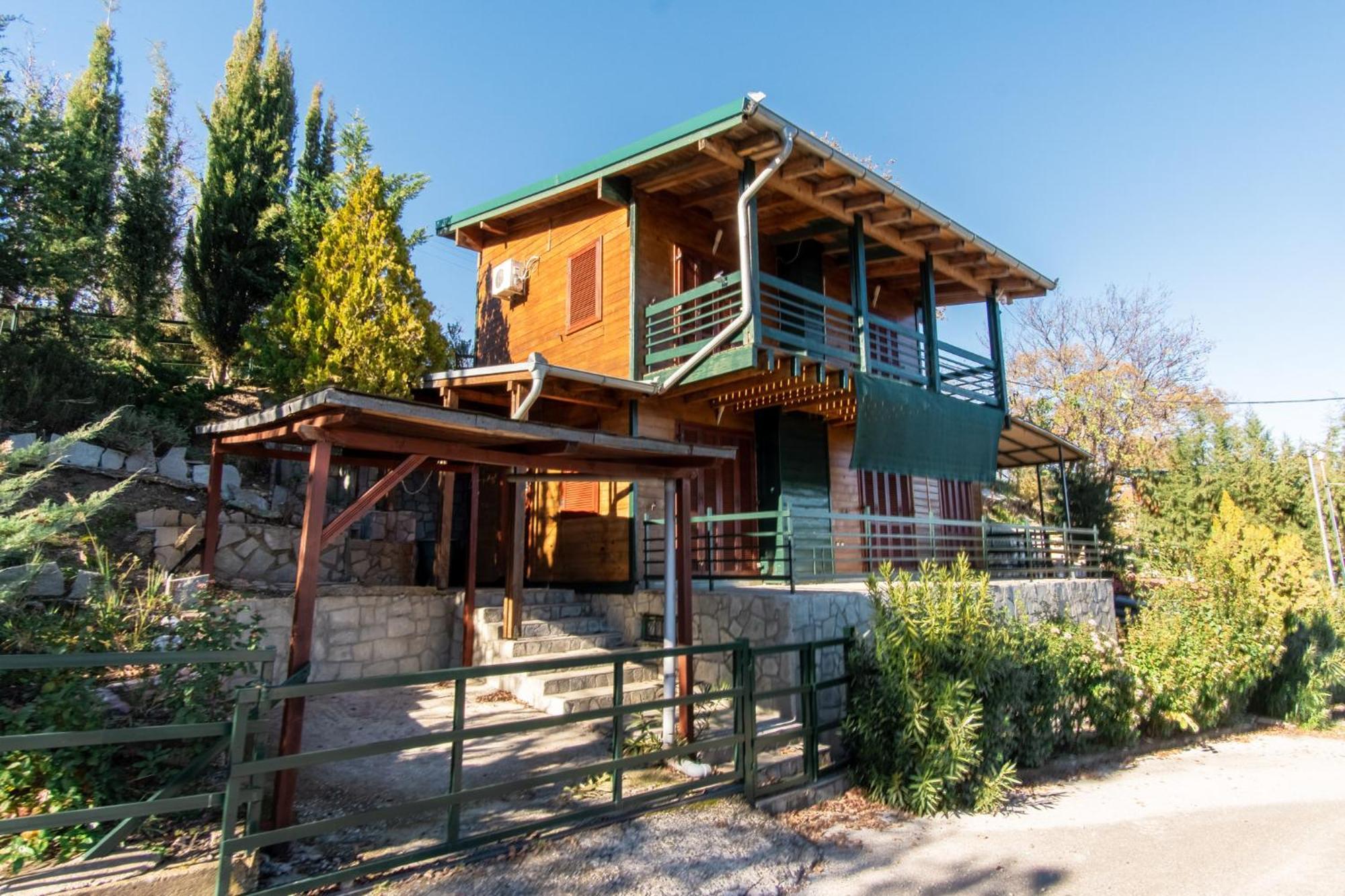 Zeus-Village Οικισμός Φινλανδικών Chalet Με Πισίνες & Γυμναστήριο Mólosz Kültér fotó