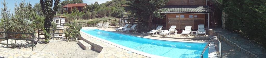 Zeus-Village Οικισμός Φινλανδικών Chalet Με Πισίνες & Γυμναστήριο Mólosz Kültér fotó