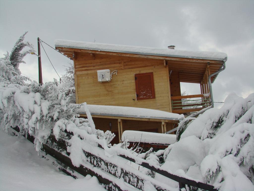 Zeus-Village Οικισμός Φινλανδικών Chalet Με Πισίνες & Γυμναστήριο Mólosz Kültér fotó